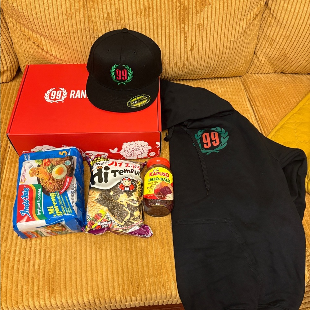 99 Ranch Market Gift Set - Hoodie, cap, snacks